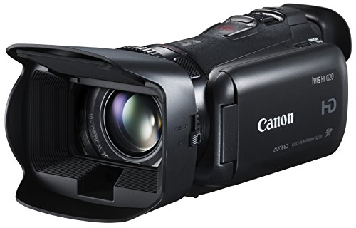 Canon デジタルビデオカメラ iVIS HF G20 光学10倍ズーム 内蔵32GBメモリー ブラック IVISHFG20