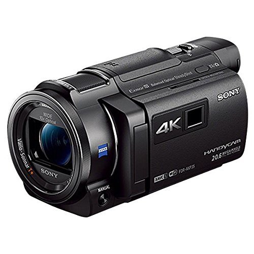 SONY 4Kビデオカメラ Handycam FDR-AXP35 ブラック 光学10倍 FDR-AXP35-B