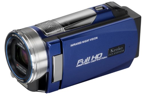 Kenko フルハイビジョンビデオカメラ DVS A10FHDIR 暗闇でも撮影できるIR LEDライト搭載 DVSA10FHDIR