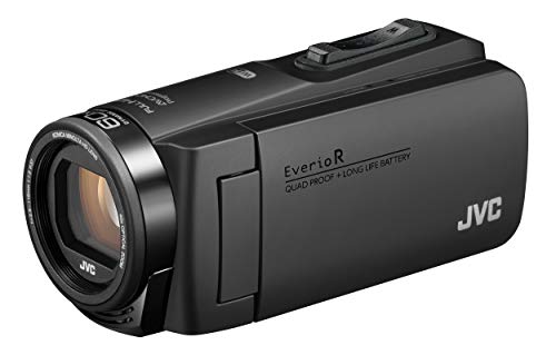 JVCKENWOOD JVC ビデオカメラ Everio R 防水 防塵 Wi-Fi 64GB内蔵メモリー マットブラック GZ-RX680-B