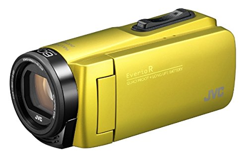 JVCKENWOOD JVC ビデオカメラ Everio R 防水 防塵 32GB内蔵メモリー シトロンイエロー GZ-R480-Y
