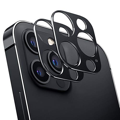 NIMASO カメラ レンズ 保護フィルム iPhone 12 Pro 専用 カメラ保護カバー アルミ合金 耐衝撃 2枚セット NCM20K163