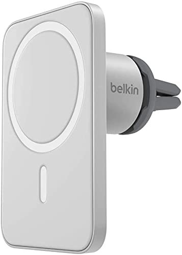 Belkin 車載ホルダー iPhone 13 / 12シリーズ用 MagSafe対応 エアコン吹き出し口用 WIC002BTGR-A