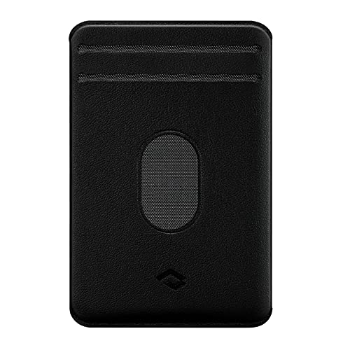 PITAKA MagSafe対応 カードケース MagEZ Card Sleeve 3 MagEZ Case対応 磁気カード対応 12/13シリーズ対応 PU素材 背面 カードホルダー 名刺収納 マグネット式
