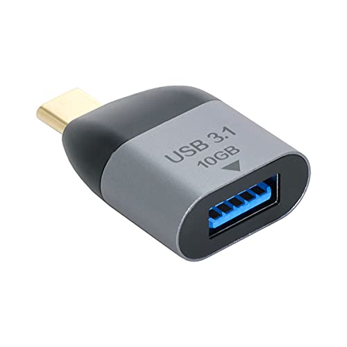 Cablecc USB3.1タイプCオスホストからUSB3.0タイプAメスOTGデータラップトップおよび電話用10Gbpsアダプター