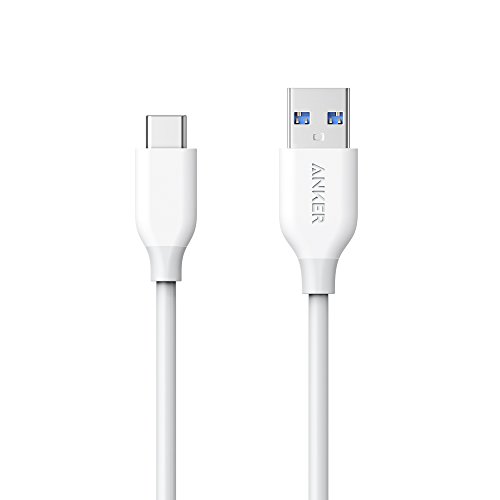 Anker USB Type C ケーブル PowerLine USB-C & USB-A 3.0 ケーブル Xperia/Galaxy/LG/iPad Pro/MacBook その他 Android 等 USB-C機器対応 テレワーク リモート 在宅勤務 0.9m ホワイト