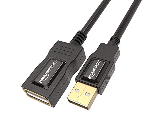 Amazonベーシック USB2.0延長ケーブル 1.0m (タイプAオス - タイプAメス)