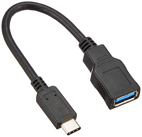 エレコム USBケーブル Type C 変換ケーブル ( USB A to USB C ) 15W USB3.1(Gen1)準拠 最大5Gbps ブラック USB3-AFCM01BK