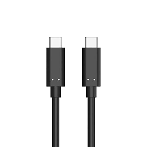[Amazon限定ブランド] CLIENA PD対応ケーブル 約90cm USB-C Type-C ⇔ Type-C Power Delivery 最大100W(20V/5A) 対応転送速度10Gbps (最大) 映像出力4K (最大) 認証USB-IF Certified(完成品) USB 3.2 Gen 2 ブラック JCB-PD1C9-BK