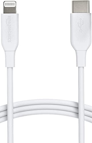 Amazonベーシック TypeC & ライトニングケーブル Apple MFi認証済み USB-C iPhone 13/13 Pro/12/SE(第2世代)/iPad 各種対応(ホワイト 1.8m)