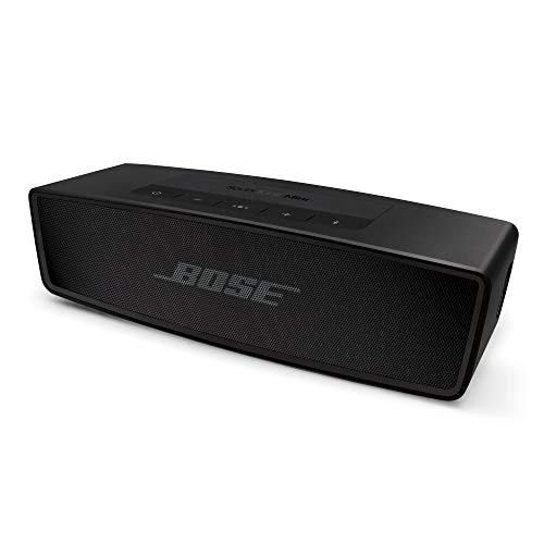 Bose SoundLink Mini Bluetooth speaker II ポータブル ワイヤレス スピーカー スペシャルエディション マイク付 最大8時間 再生 防滴 12.7 cm (W) x 13.1 cm (H) x 5.6 cm (D) 0.54 kg トリプルブラック