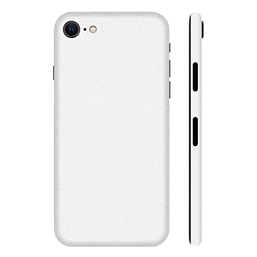 wraplus スキンシール iPhoneSE 第2世代 第3世代 と互換性あり [ホワイト] 全面 保護 カバー フィルム ケース 日本製