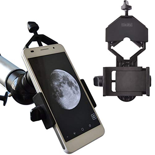 Gosky ユニバーサルな携帯電話アダプターマウント - 双眼鏡 単眼鏡 スポッティングスコープ 望遠鏡 顕微鏡に対応 - ほとんどのスマートフォンにフィット