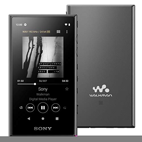 ソニー ウォークマン 32GB Aシリーズ NW-A106 : ハイレゾ対応 / MP3プレーヤー / bluetooth / android搭載 / microSD対応 タッチパネル搭載 最大26時間連続再生 360 Reality Audio再生可能モデル ブラック NW-A106 BM