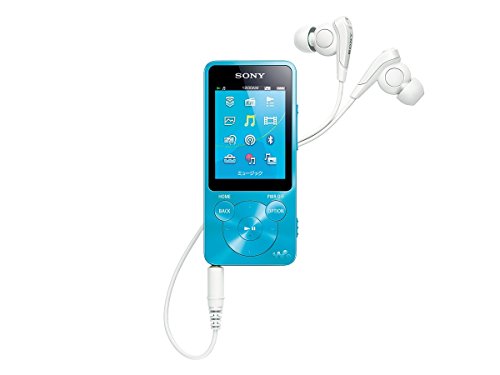 ソニー SONY ウォークマン Sシリーズ NW-S14 : 8GB Bluetooth対応 イヤホン付属 2014年モデル ブルー NW-S14 L