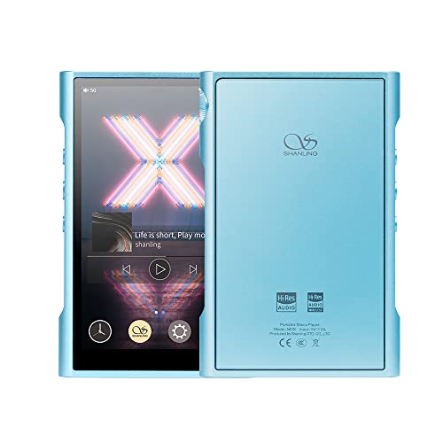 Shanling M3X シャンリン Android搭載 オーディオ プレーヤー ウォークマン 3.5mm 4.4mm ストリーミング ハイレゾ ロスレス HD DAP LDAC VGP 金賞 (ブルー)