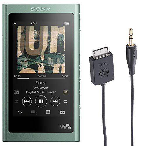 【ダイレクト録音セット】SONY ウォークマン Aシリーズ MP3プレーヤー 16GB NW-A55 GM ホライズングリーンと録音ケーブルセット
