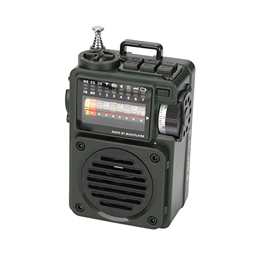 HRD‑700ラジオ音楽プレーヤー、個人用フルバンド放送受信NOAABluetoothメモリカード再生ポータブルラジオCDプレーヤー高齢者向け