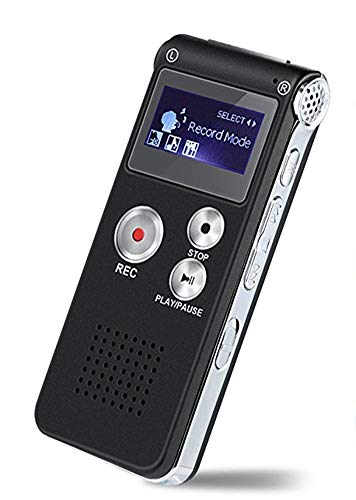コンパクト ボイスレコーダー 外部マイク 内蔵スピーカー MP3/WMA コンパクト