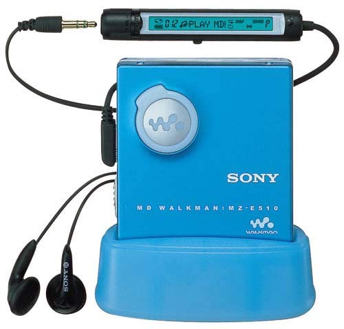 SONY MZ-E510 L MDウォークマン (ブルー)