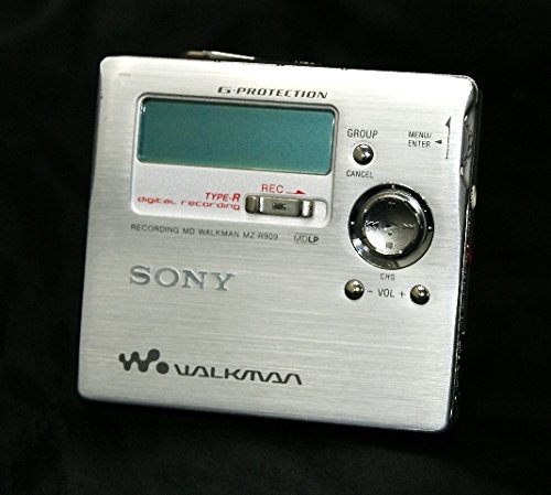 SONY ソニー MZ-R909 シルバー MDレコーダー MDLP対応 （MD録音再生兼用機/ポータブルMDプレーヤー/ポータブルミニディスクレコーダー）