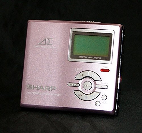 SHARP シャープ MD-DR7-P (ピンク) MDレコーダー MDLP対応 （MD録音再生兼用機/ポータブルMDプレーヤー