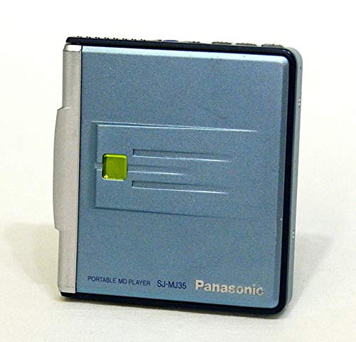 Panasonic パナソニック SJ-MJ35-A ブルー ポータブルMDプレーヤー (MD再生専用機)
