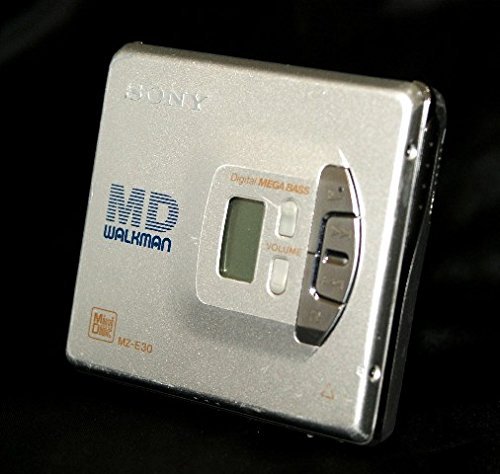 SONY　ソニー　MZ-E30-S シルバー　ポータブルMDプレーヤー　MDLP非対応　（MD再生専用機/MDウォークマン）