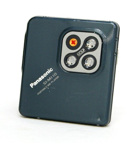 Panasonic パナソニック　SJ-MJ10-H グレー　ポーダブルMDプレーヤー　MDLP対応　（MD再生専用機/MDウォークマン）