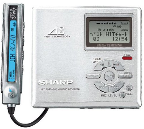 SHARP アウヴィ MD-DR7-S MDプレーヤー (シルバー)