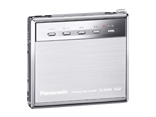Panasonic　パナソニック　SJ-MJ55-S　シルバー　ポータブルMDプレーヤー　MDLP対応　（MD再生専用機/MDウォークマン）