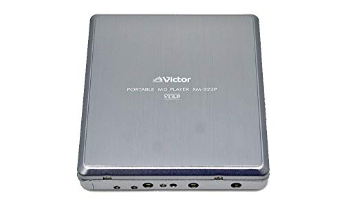 Victor ビクター　JVC　XM-B22P　シルバー系　ポータブルMDプレーヤー　MDLP対応　（MD再生専用機/MDウォークマン）