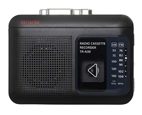 aiwa アイワ ラジオ付きカセットレコーダー TR-A30(B)