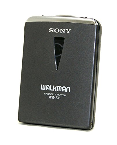 SONY ソニー WM-EX1(B) ブラック カセットウォークマン（ポータブルカセットプレーヤー）再生専用機 Dolby NR装備
