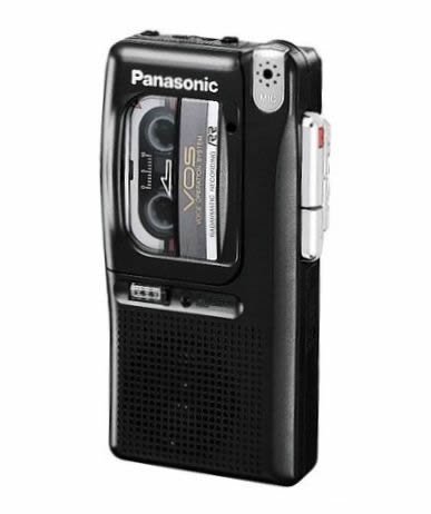 Panasonic マイクロカセットレコーダー RN-502-K ブラック
