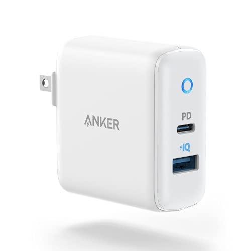 Anker PowerPort PD 2 20W(PD対応 32W 2ポート USB-A & USB-C 急速充電器)【PSE認証済/Power Delivery対応/PowerIQ搭載/コンパクトサイズ】 iPhone 12 / 12 Pro iPad Air(第4世代) Android その他 各種機器対応 (ホワイト)