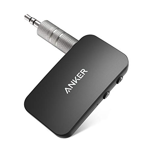 Anker Soundsync Bluetoothレシーバー（Bluetooth 5.0 レシーバー）【12時間再生 / ハンズフリー通話対応 / 2台同時接続 / 自動車・ホームステレオ・ヘッドフォン・スピーカー対応】