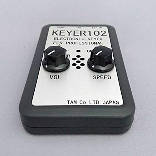 TAM-KEYER102 エレクトリック・キーヤー スピーカー内蔵・ ヘッドフォン端子あり セミオートマチックキーイング（エレバグ）対応・スクイズ対応