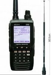 電化パーツ オリジナル AR-DV10 & RH789 ハンディデジタル対応広帯域受信機＆広帯域ロッドアンテナ セット
