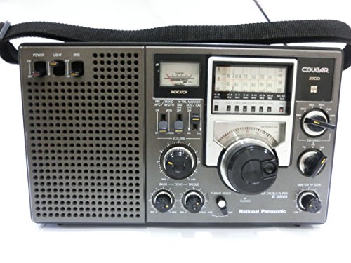 National Panasonic　ナショナル　パナソニック　松下電器産業　RF-2200　クーガー2200　FM-中波-短波　8バンドレシーバー　（BCL/SW1～SW6/MW/FM/短波/中波）