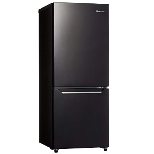 ハイセンス 冷蔵庫 幅48cm 150L パールブラック HR-D15CB 2ドア 右開き 自動霜取機能付き コンパクト