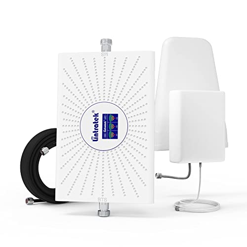 Lintratek　900/1800/2100MHz（Band 8/3/1）3G 4Gスマホ電波増幅器　楽天 ソフトバンク ドコモ AU 携帯悪い電波を増幅する 70db 携帯電波増幅器 山間部 室内用 事務室用