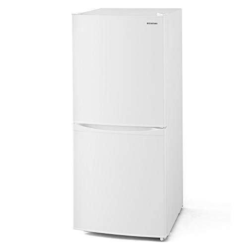 アイリスオーヤマ 冷蔵庫 142L 冷凍室52L 幅50cm ホワイト IRSD-14A-W