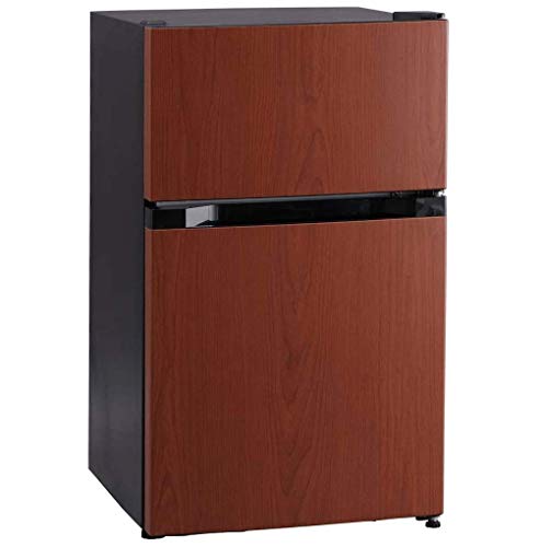 アイリスプラザ 冷蔵庫 87L 2ドア ひとり暮らし 幅47.5cm ブラック PRC-B092D-M