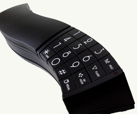 電話機 ウェーブフォン design telepone MOMA (ブラック)