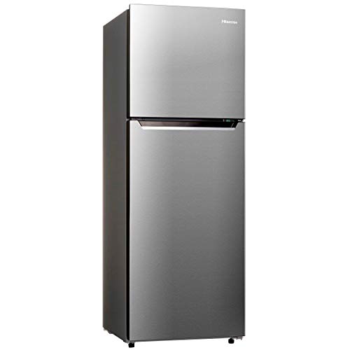 ハイセンス 冷蔵庫 幅55cm 227L シルバー HR-B2302 2ドア 右開き 大容量冷蔵室174L スリム
