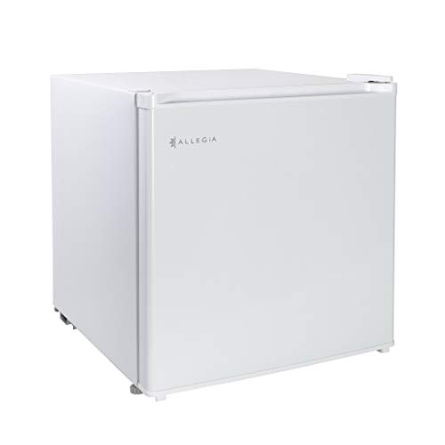 ALLEGiA(アレジア) 冷蔵庫 46L 小型 一人暮らし 家庭用 ミニ 前開き 1ドア 静音 ホワイト AR-BC46-NW