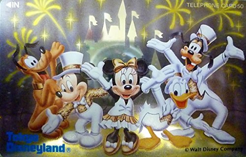 テレホンカード/テレカ　ディズニー　Tokyo Disneyland / 東京ディズニーランド　ミッキー・ミニー・ドナルド　他　50度数