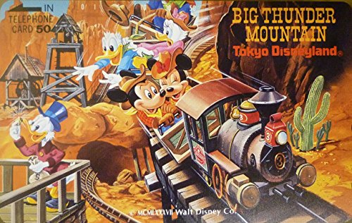 テレホンカード/テレカ　ディズニー　Tokyo Disneyland / BIG THUNDER MOUNTAIN