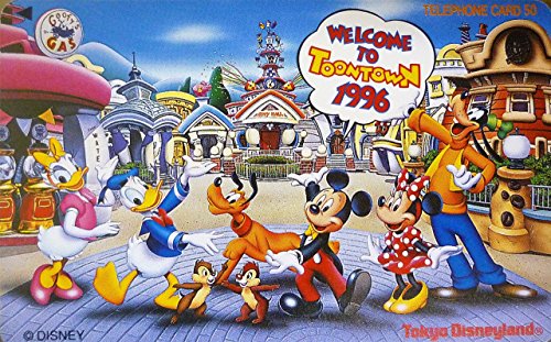 テレホンカード/テレカ　ディズニー　Tokyo Disneyland / WELCOME TO TOON TOWN 1996